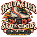 Hollow Creek Skate Center vintage printable wall art from the Lost Places collection