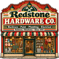 Redstone Hardware Co. vintage printable wall art from the Lost Places collection